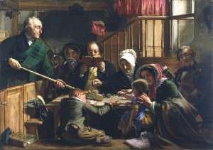 Collecting the Offering in a Scottish Kirk